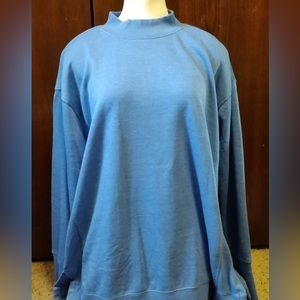 Blue Maurice’s sweatshirt NWT size L